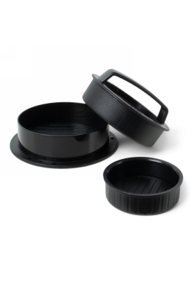 Jens Living Hamburgerpers 12.3x12.3x5.5cm 1stuks Jens Living Hamburgerpers 12.3x12.3x5.5cm 1stuks