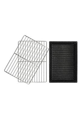 Norlander Outdoor Bbq met Grill Zwart 56x20x20cm 1stuks