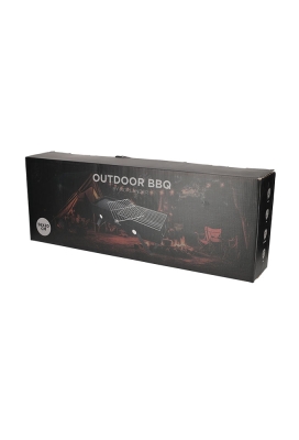 Norlander Outdoor Bbq met Grill Zwart 56x20x20cm 1stuks