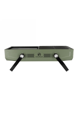 Norlander Outdoor Bbq met Grill Groen 56x20x20cm 1stuks Norlander Outdoor Bbq met Grill Groen 56x20x20cm 1stuks