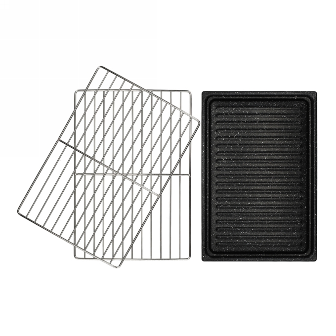 Norlander Outdoor Bbq met Grill Groen 56x20x20cm 1stuks