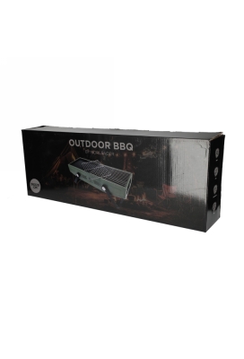 Norlander Outdoor Bbq met Grill Groen 56x20x20cm 1stuks Norlander Outdoor Bbq met Grill Groen 56x20x20cm 1stuks