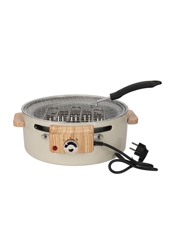 Norlander Hybrid Bbq Taupe 30.5x30.5x10.5cm 1stuks Norlander Hybrid Bbq Taupe 30.5x30.5x10.5cm 1stuks