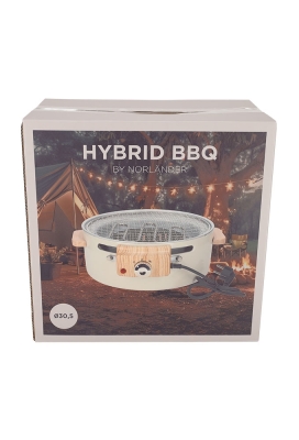 Norlander Hybrid Bbq Taupe 30.5x30.5x10.5cm 1stuks Norlander Hybrid Bbq Taupe 30.5x30.5x10.5cm 1stuks