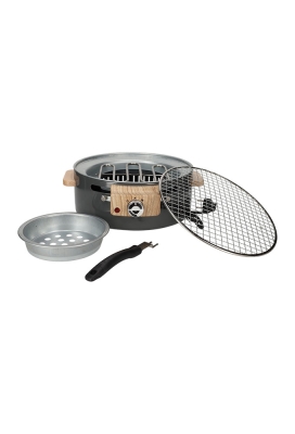 Norlander Hybrid Bbq Grey 30.5x30.5x10.5cm 1stuks Norlander Hybrid Bbq Grey 30.5x30.5x10.5cm 1stuks