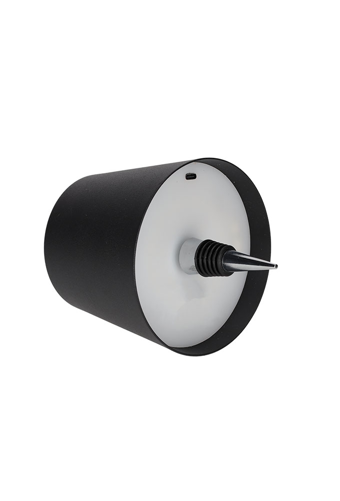 Jens Living Led Fles Lamp Zwart 11x11x14.5cm 1stuks Jens Living Led Fles Lamp Zwart 11x11x14.5cm 1stuks