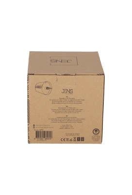 Jens Living Led Fles Lamp Zwart 11x11x14.5cm 1stuks Jens Living Led Fles Lamp Zwart 11x11x14.5cm 1stuks