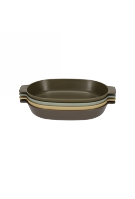 Norlander Outdoor Ovalen Bordjes set van 4stuks 24x14x3.7cm 1stuks Norlander Outdoor Ovalen Bordjes set van 4stuks 24x14x3.7cm 1stuks