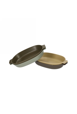 Norlander Outdoor Ovalen Bordjes set van 4stuks 24x14x3.7cm 1stuks Norlander Outdoor Ovalen Bordjes set van 4stuks 24x14x3.7cm 1stuks
