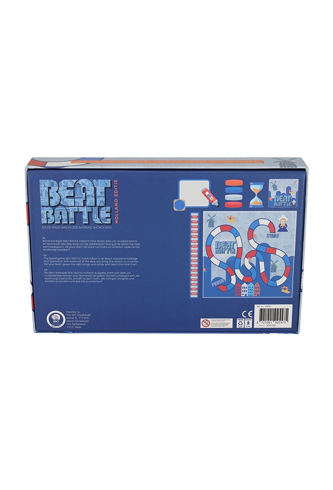 Jens Living Beat Battle Dutch 30x30x9.5cm 1stuks
