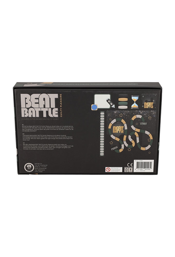 Jens Living Beat Battle Guilty Pleasure 30x30x9.5cm 1stuks Jens Living Beat Battle Guilty Pleasure 30x30x9.5cm 1stuks
