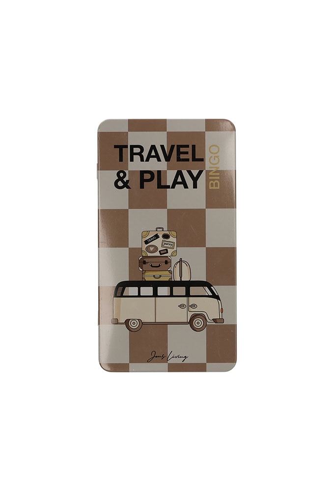 Jens Living Magneet Reisspel Bingo 10.2x1.2x18.5cm 1stuks