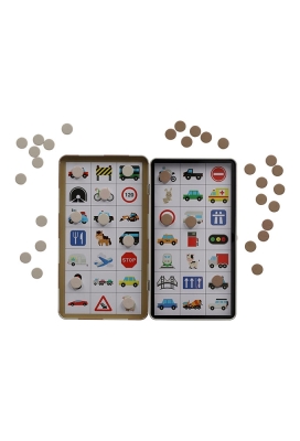 Jens Living Magneet Reisspel Bingo 10.2x1.2x18.5cm 1stuks