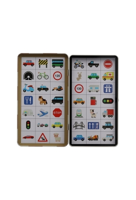 Jens Living Magneet Reisspel Bingo 10.2x1.2x18.5cm 1stuks