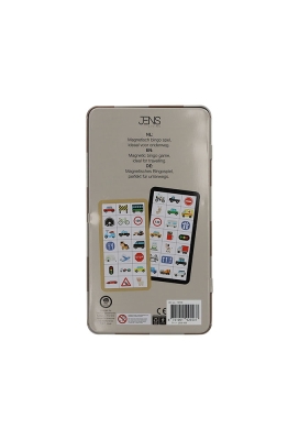 Jens Living Magneet Reisspel Bingo 10.2x1.2x18.5cm 1stuks