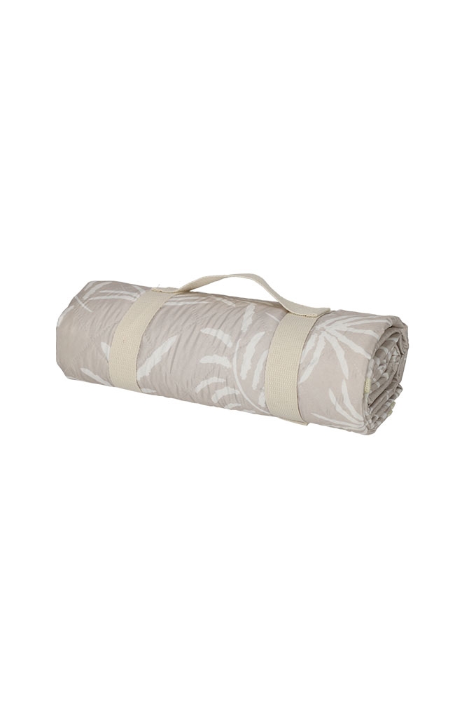 Jens Living Picknickkleed Palmbomen Zand 130x150x1cm 1stuks Jens Living Picknickkleed Palmbomen Zand 130x150x1cm 1stuks