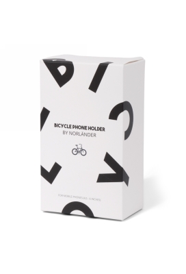 Norlander Fiets Telefoon Houder 13x7x5cm 1stuks Norlander Fiets Telefoon Houder 13x7x5cm 1stuks
