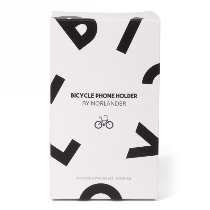 Norlander Fiets Telefoon Houder 13x7x5cm 1stuks Norlander Fiets Telefoon Houder 13x7x5cm 1stuks