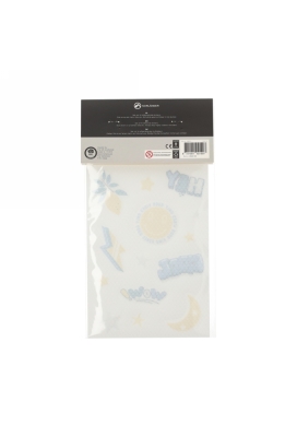 Norlander Reflecterende Stickers Good Vibes 14.5x21x0.2cm 1stuks