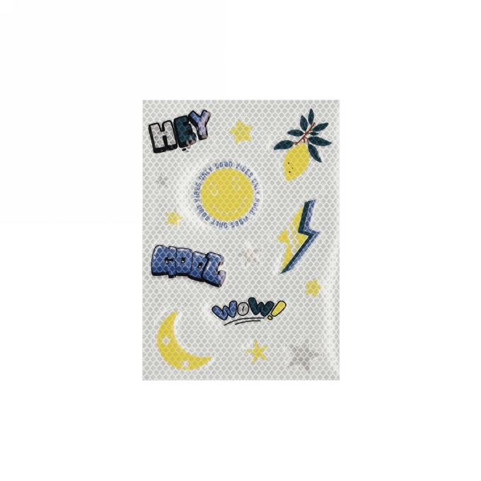 Norlander Reflecterende Stickers Good Vibes 14.5x21x0.2cm 1stuks