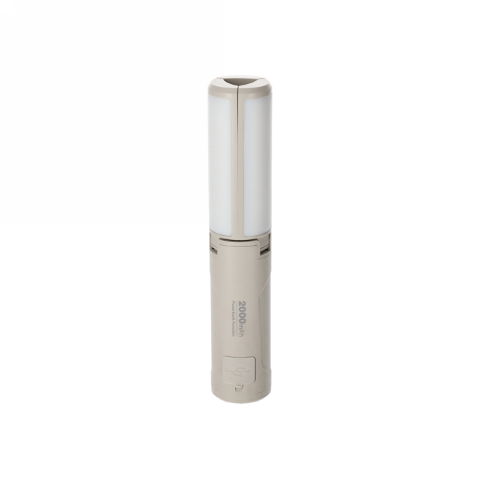 Norlander Powerbank Campinglamp 4x4x21.5cm 1stuks Norlander Powerbank Campinglamp 4x4x21.5cm 1stuks