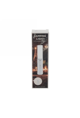 Norlander Powerbank Campinglamp 4x4x21.5cm 1stuks Norlander Powerbank Campinglamp 4x4x21.5cm 1stuks