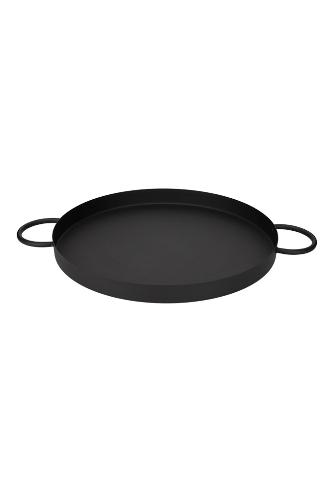 Jens Living Rond Dienblad Jill Zwart 48x35.5x3cm 1stuks