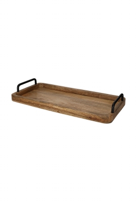 Jens Living Houten Dienblad Kelby Naturel 50x24.5x7.5cm 1stuks Jens Living Houten Dienblad Kelby Naturel 50x24.5x7.5cm 1stuks
