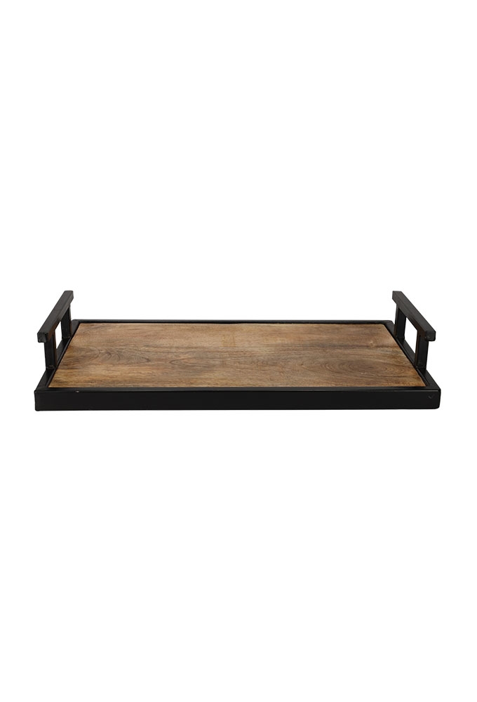 Jens Living Houten Dienblad Davin Large 46x26x8.5cm 1stuks Jens Living Houten Dienblad Davin Large 46x26x8.5cm 1stuks