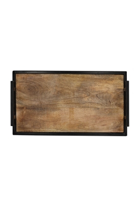 Jens Living Houten Dienblad Davin Large 46x26x8.5cm 1stuks Jens Living Houten Dienblad Davin Large 46x26x8.5cm 1stuks