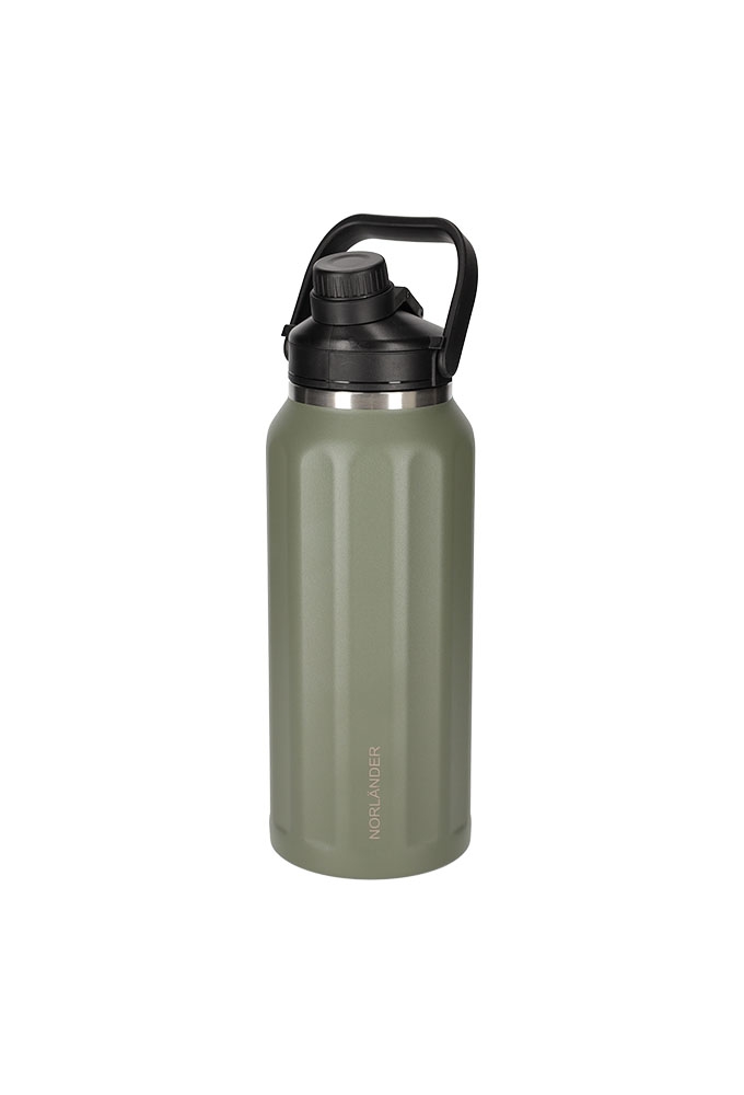 Norlander Thermofles Hamar 900ml Groen 9x9x27.5cm 1stuks