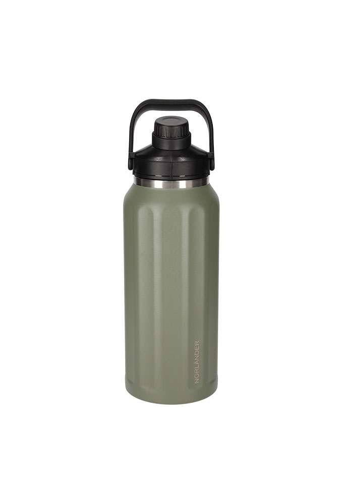 Norlander Thermofles Hamar 900ml Groen 9x9x27.5cm 1stuks