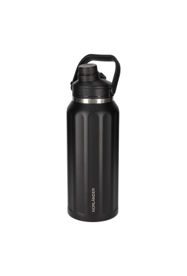 Norlander Thermofles Hamar 900ml Zwart 9x9x27.5cm 1stuks Norlander Thermofles Hamar 900ml Zwart 9x9x27.5cm 1stuks