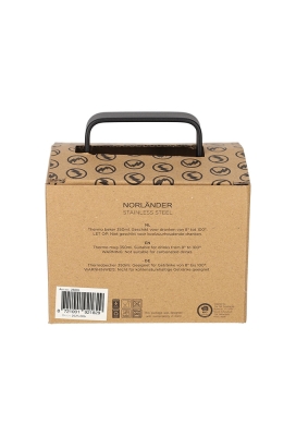 Norlander Thermobeker Hamar Zwart 12x9x11cm 1stuks Norlander Thermobeker Hamar Zwart 12x9x11cm 1stuks