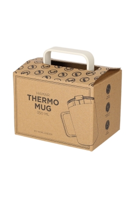 Norlander Thermobeker Hamar Off White 12x9x11cm 1stuks Norlander Thermobeker Hamar Off White 12x9x11cm 1stuks
