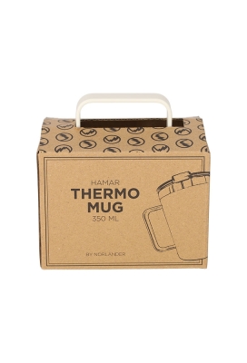 Norlander Thermobeker Hamar Off White 12x9x11cm 1stuks Norlander Thermobeker Hamar Off White 12x9x11cm 1stuks