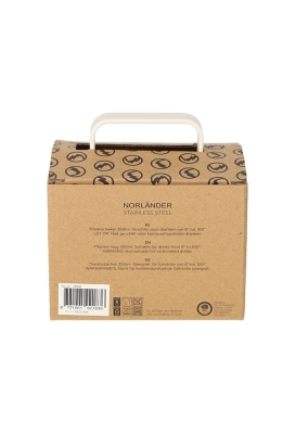 Norlander Thermobeker Hamar Off White 12x9x11cm 1stuks Norlander Thermobeker Hamar Off White 12x9x11cm 1stuks