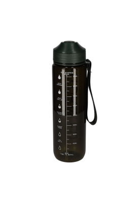 Norlander Waterfles Hydrated Groen 7.5x7.5x28cm 1stuks Norlander Waterfles Hydrated Groen 7.5x7.5x28cm 1stuks
