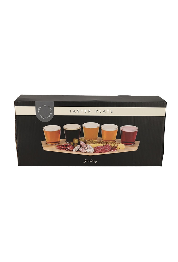 Jens Living Proefbord Mood For Drinks 43.5x19x9cm 1stuks Jens Living Proefbord Mood For Drinks 43.5x19x9cm 1stuks