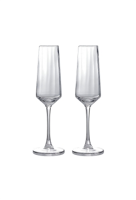 Jens Living Champagneglazen Elin set van 2stuks 4.4x7.5x24.7cm 1stuks