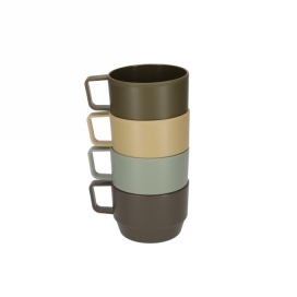 Norlander Outdoor Bekers set van 4stuks 12x9.5x6.8cm 1stuks Norlander Outdoor Bekers set van 4stuks 12x9.5x6.8cm 1stuks