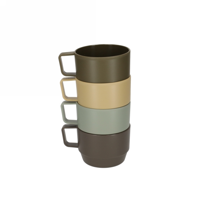 Norlander Outdoor Bekers set van 4stuks 12x9.5x6.8cm 1stuks