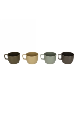 Norlander Outdoor Bekers set van 4stuks 12x9.5x6.8cm 1stuks Norlander Outdoor Bekers set van 4stuks 12x9.5x6.8cm 1stuks