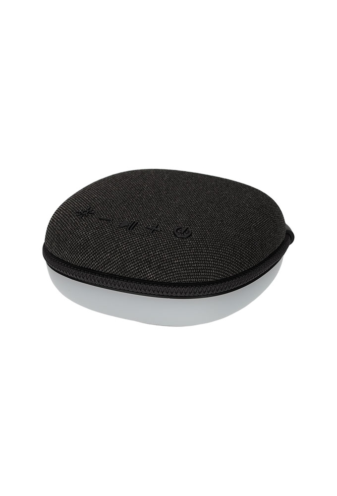 Brainz Speaker Zac Grijs 10x10x5cm 1stuks Brainz Speaker Zac Grijs 10x10x5cm 1stuks