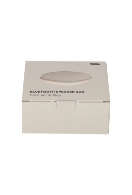Brainz Speaker Zac Taupe 10x10x5cm 1stuks Brainz Speaker Zac Taupe 10x10x5cm 1stuks