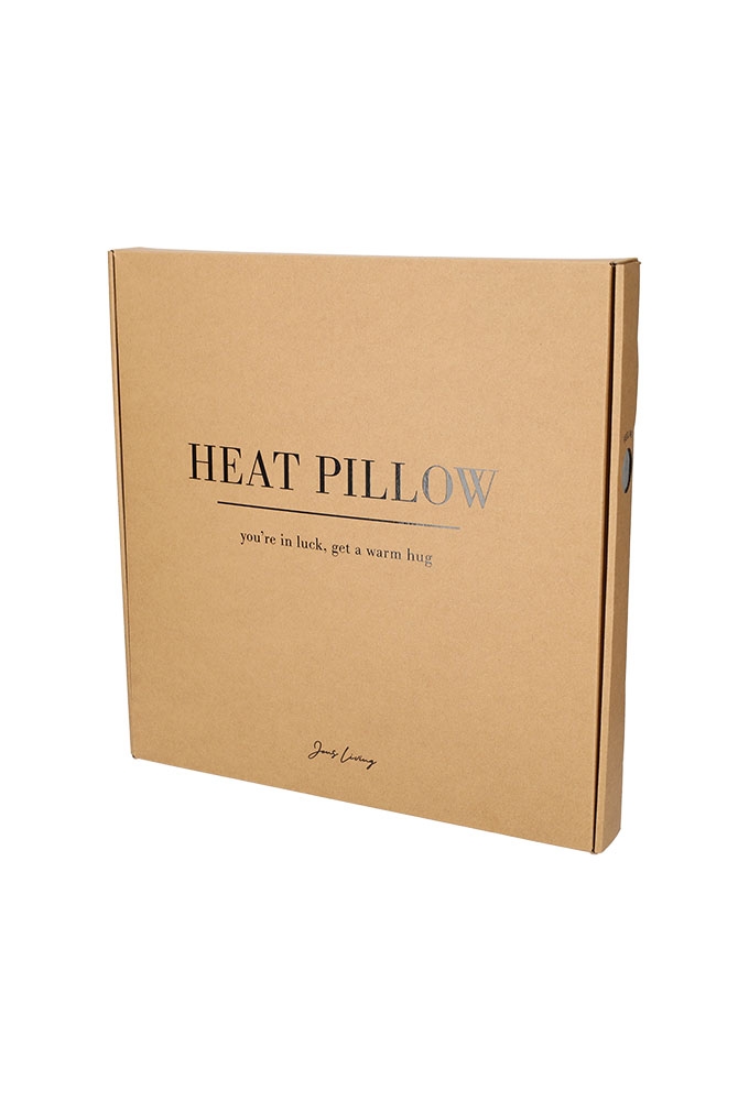 Jens Living Warmtekussen Rpet 40x40 Donkergrijs 40x41x10cm 1stuks