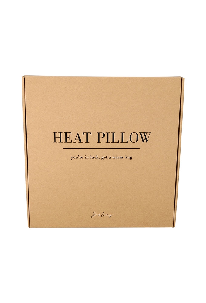 Jens Living Warmtekussen Rpet 40x40 Donkergrijs 40x41x10cm 1stuks