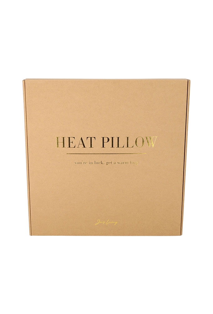 Jens Living Warmtekussen Rpet 40x40 Lichtgrijs 40x41x10cm 1stuks