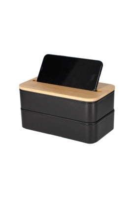 Jens Living Lunchbox Jake Zwart 18.5x10.5x9.7cm 1stuks Jens Living Lunchbox Jake Zwart 18.5x10.5x9.7cm 1stuks