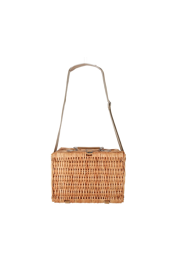 Jens Living Picknickmand Rechthoek 38x30x18.5cm 1stuks Jens Living Picknickmand Rechthoek 38x30x18.5cm 1stuks